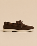 The Brown Suede Boat Loafer