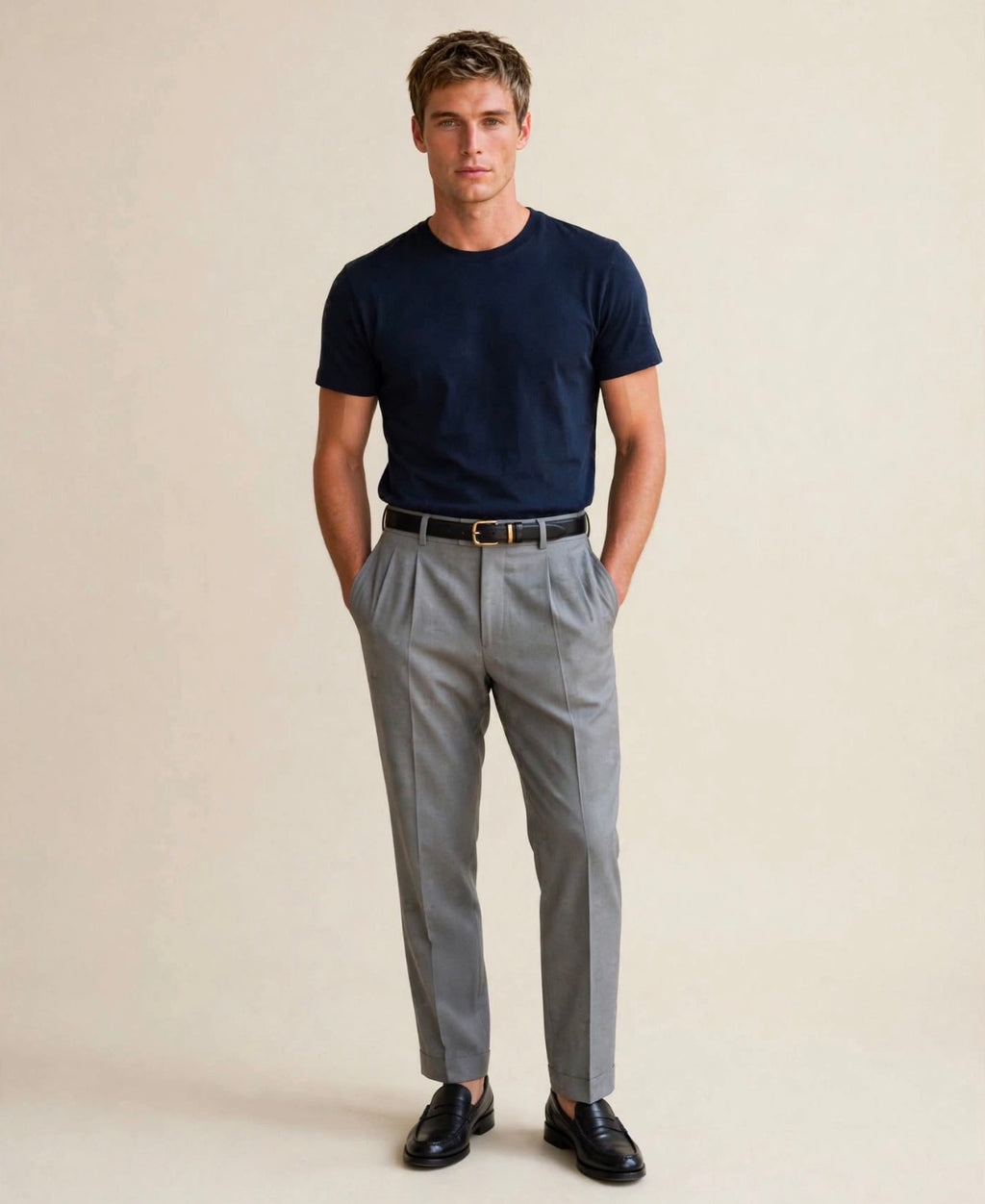 Deep  Navy essential - T-Shirt