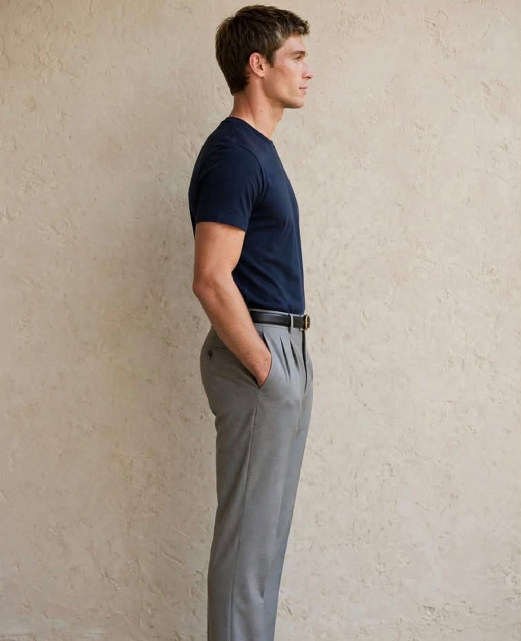 Deep  Navy essential - T-Shirt