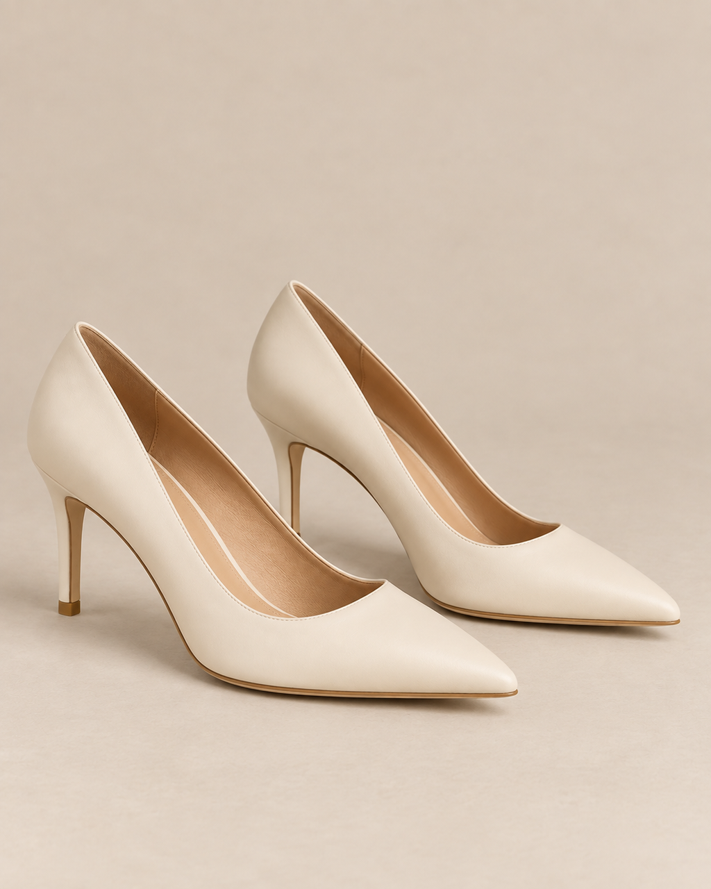 The Classic Pump - Bone