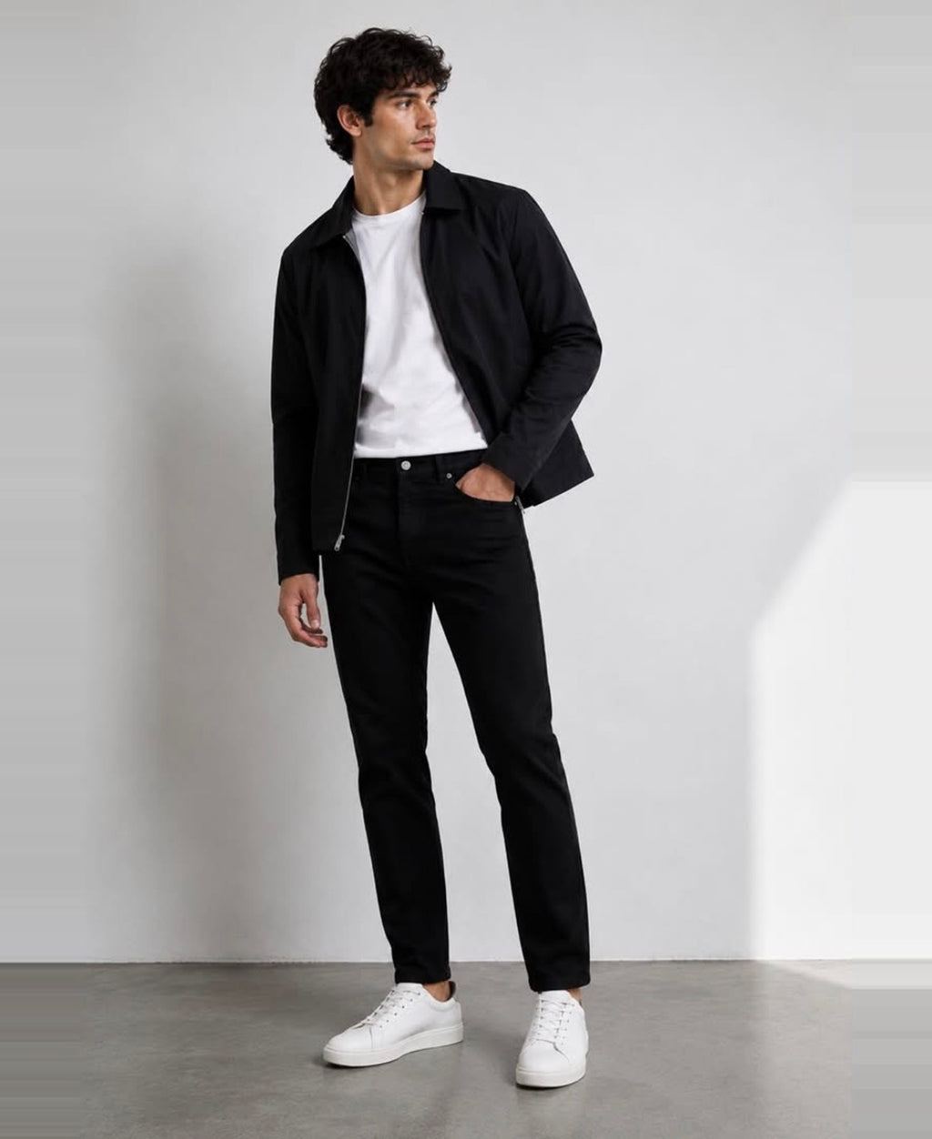 Jet Black - Straight Jean