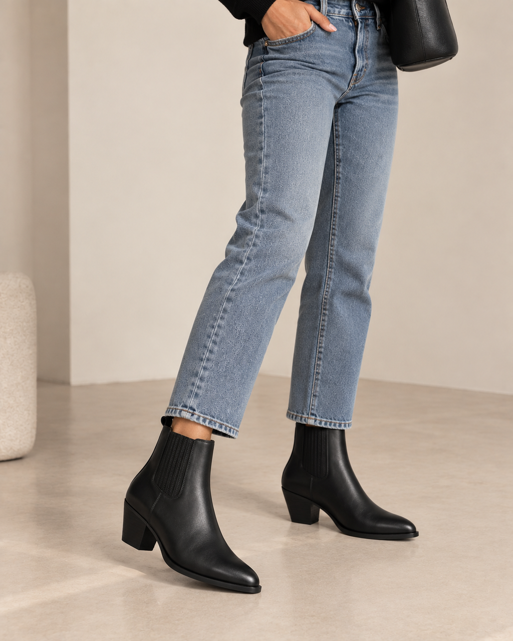 The Austin Ankle Boot - Midnight