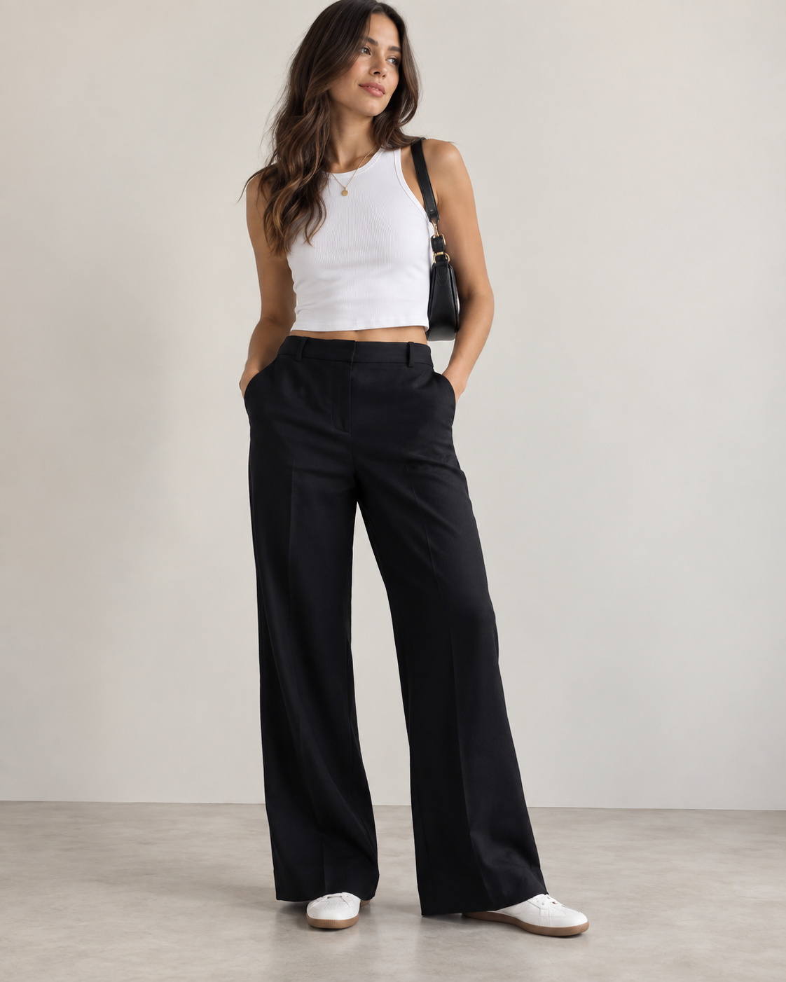 Midnight - Wide Leg Tailored