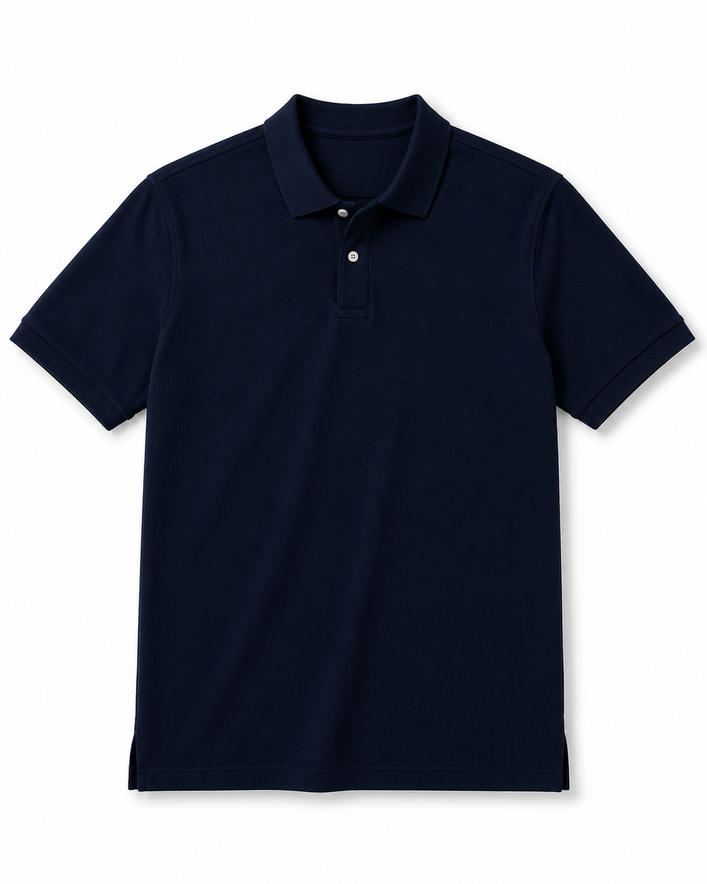 Navy - Knit Polo