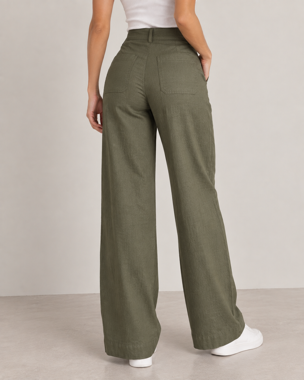Terra - The Olive Linen Pant