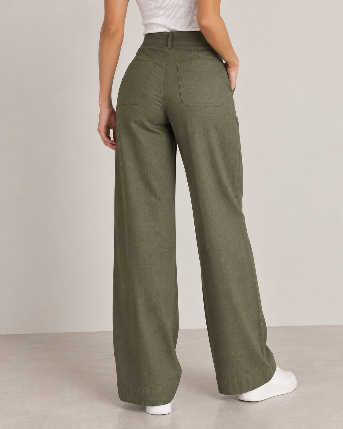 Terra - The Olive Linen Pant