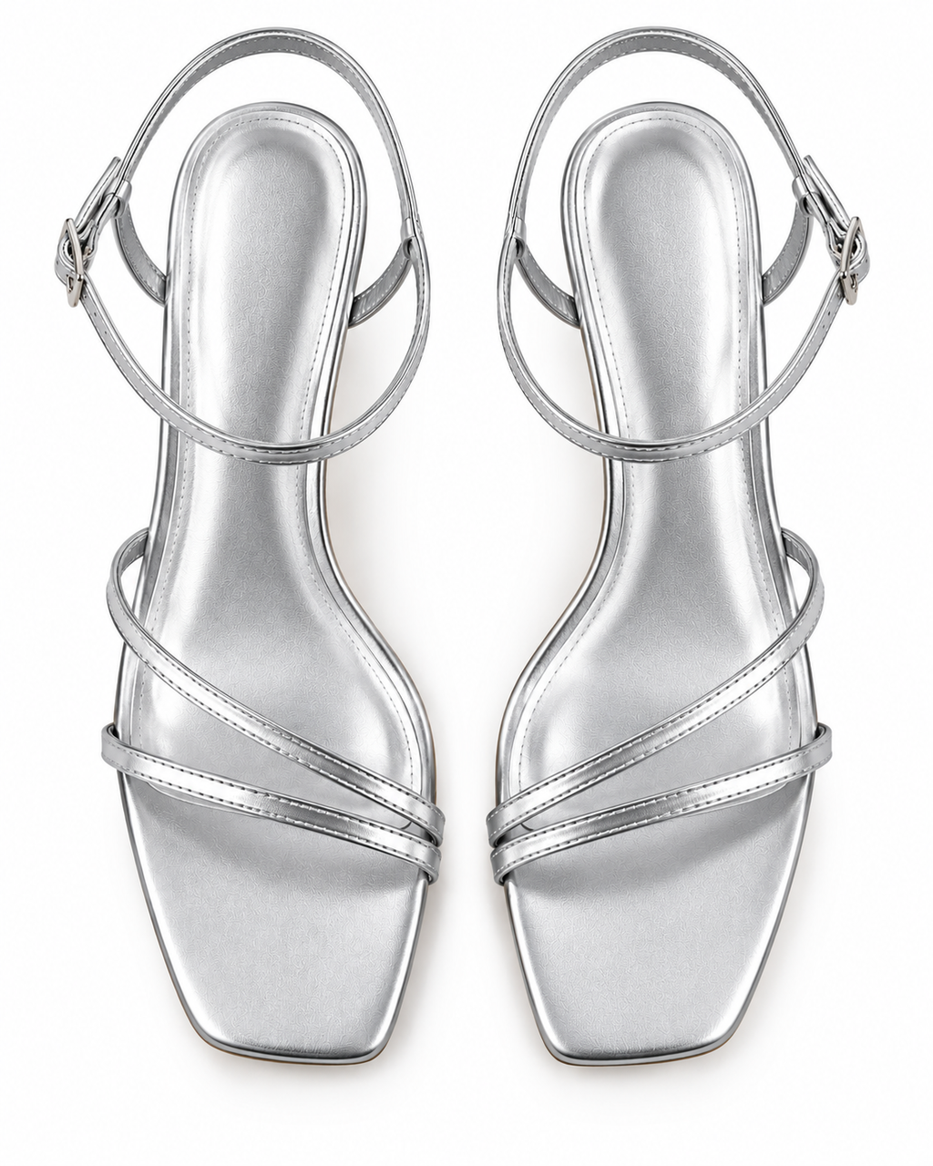 The Verona Heel - Silver