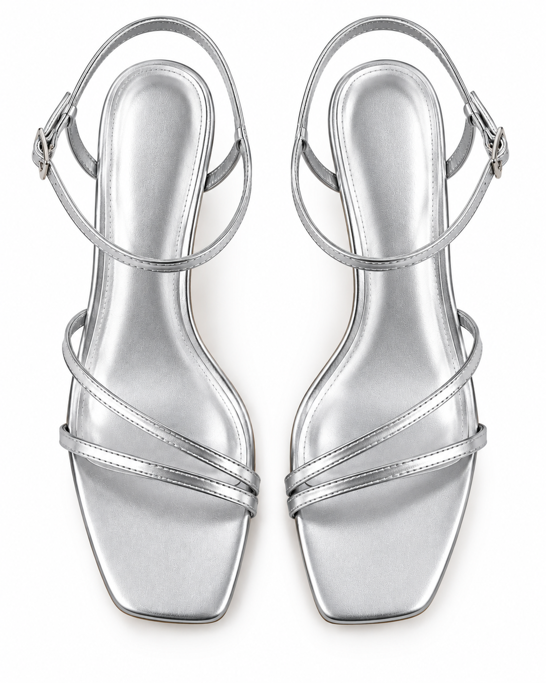 The Verona Heel - Silver