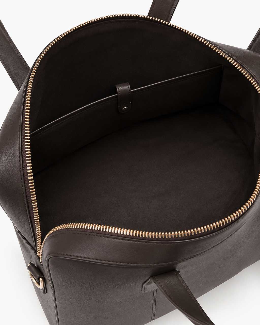The Barr Briefcase - Leather in Espresso