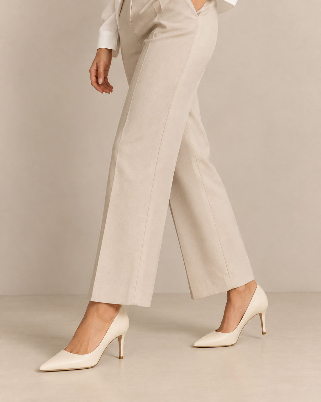 The Classic Pump - Bone