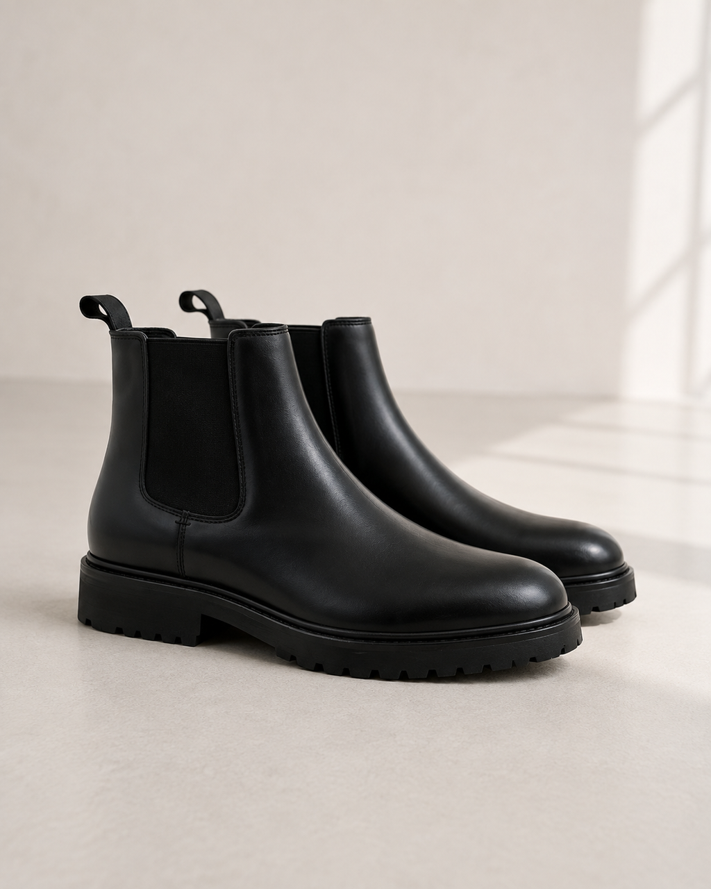 The Hadley Chelsea Boot in Black