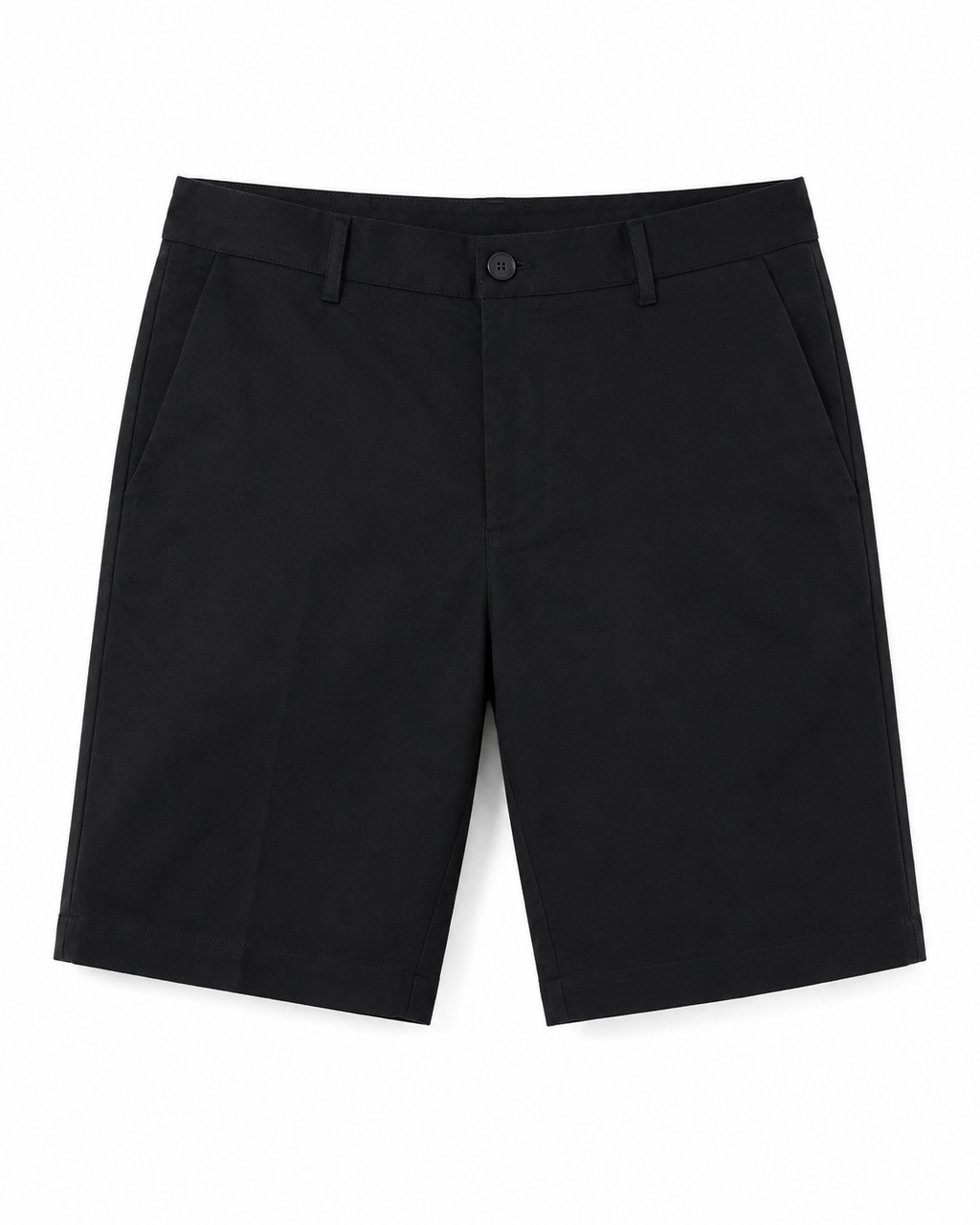 The Cartagena Short Tailored Chino in Black