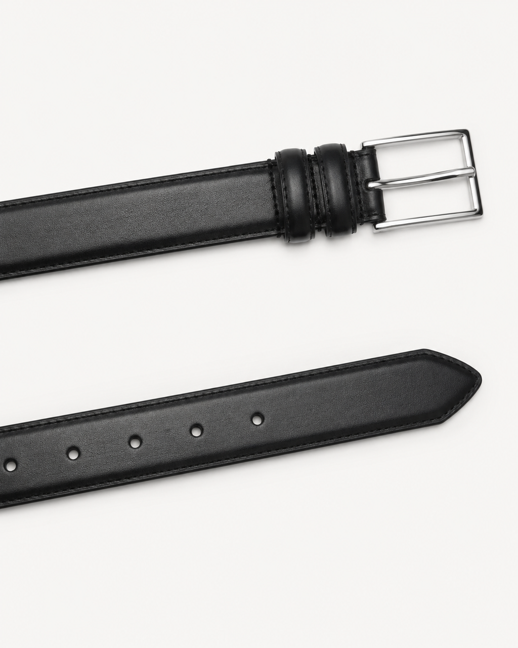 The Haydon Belt Leather in Black