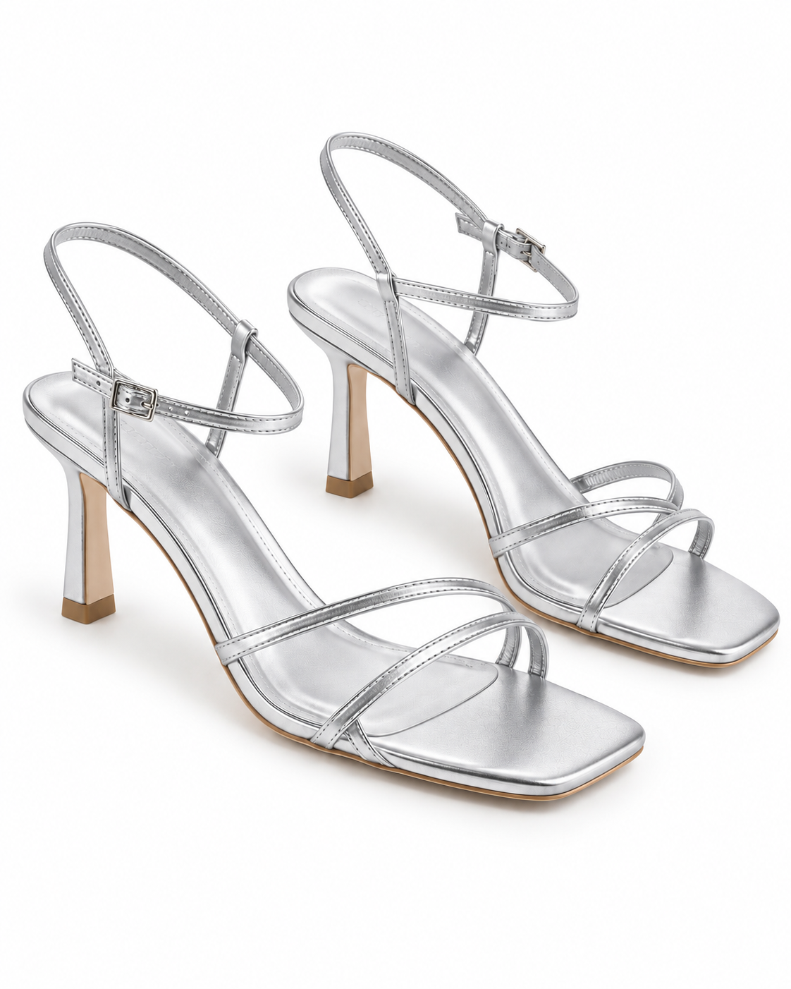 The Verona Heel - Silver