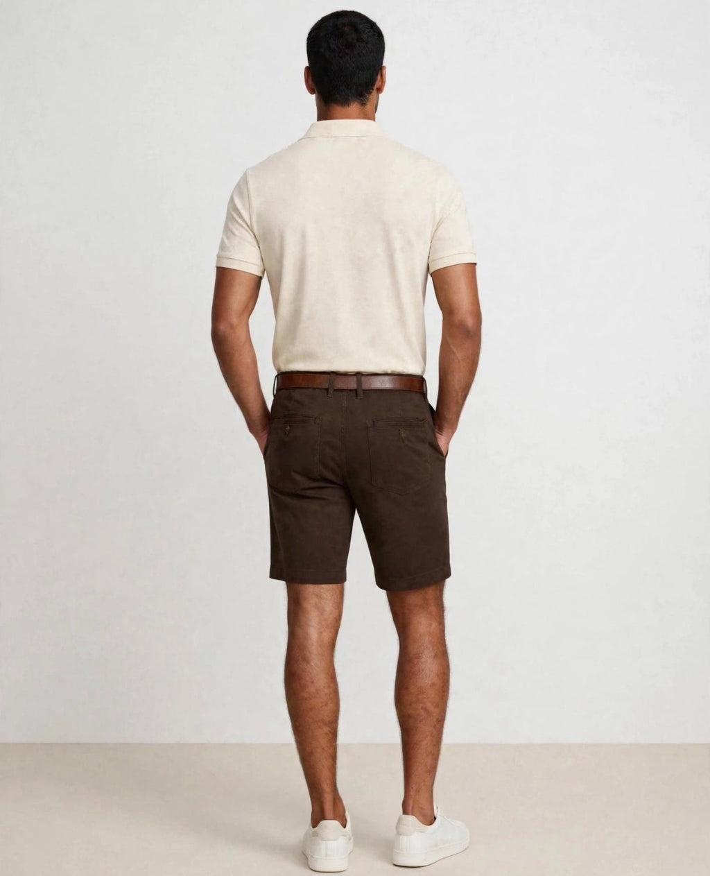 The Cartagena Short Tailored Chino in Brown