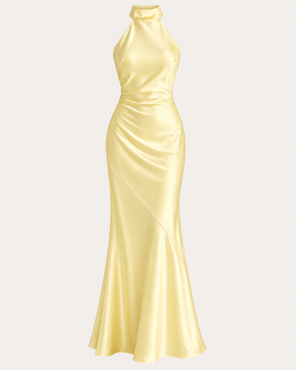 Gia Halter Dress - Butter