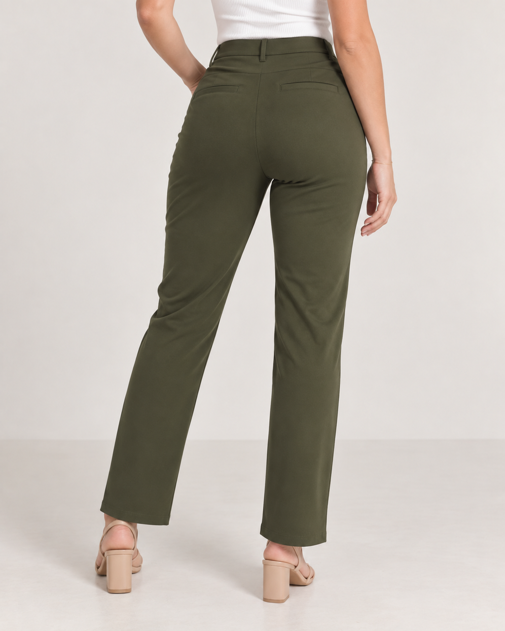 Olive - Flare Pant