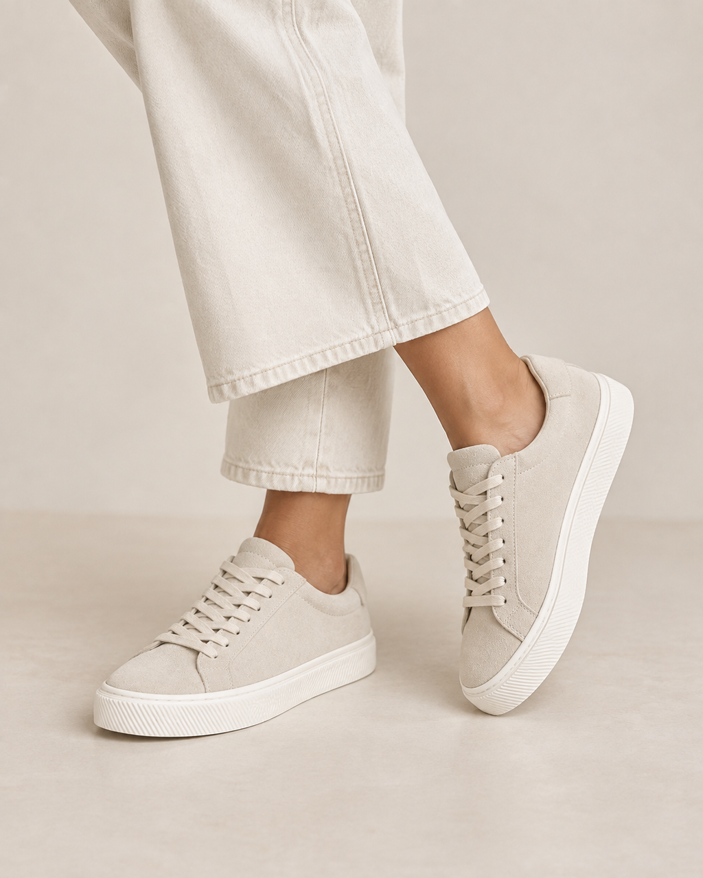 The Mason Sneaker - Oat