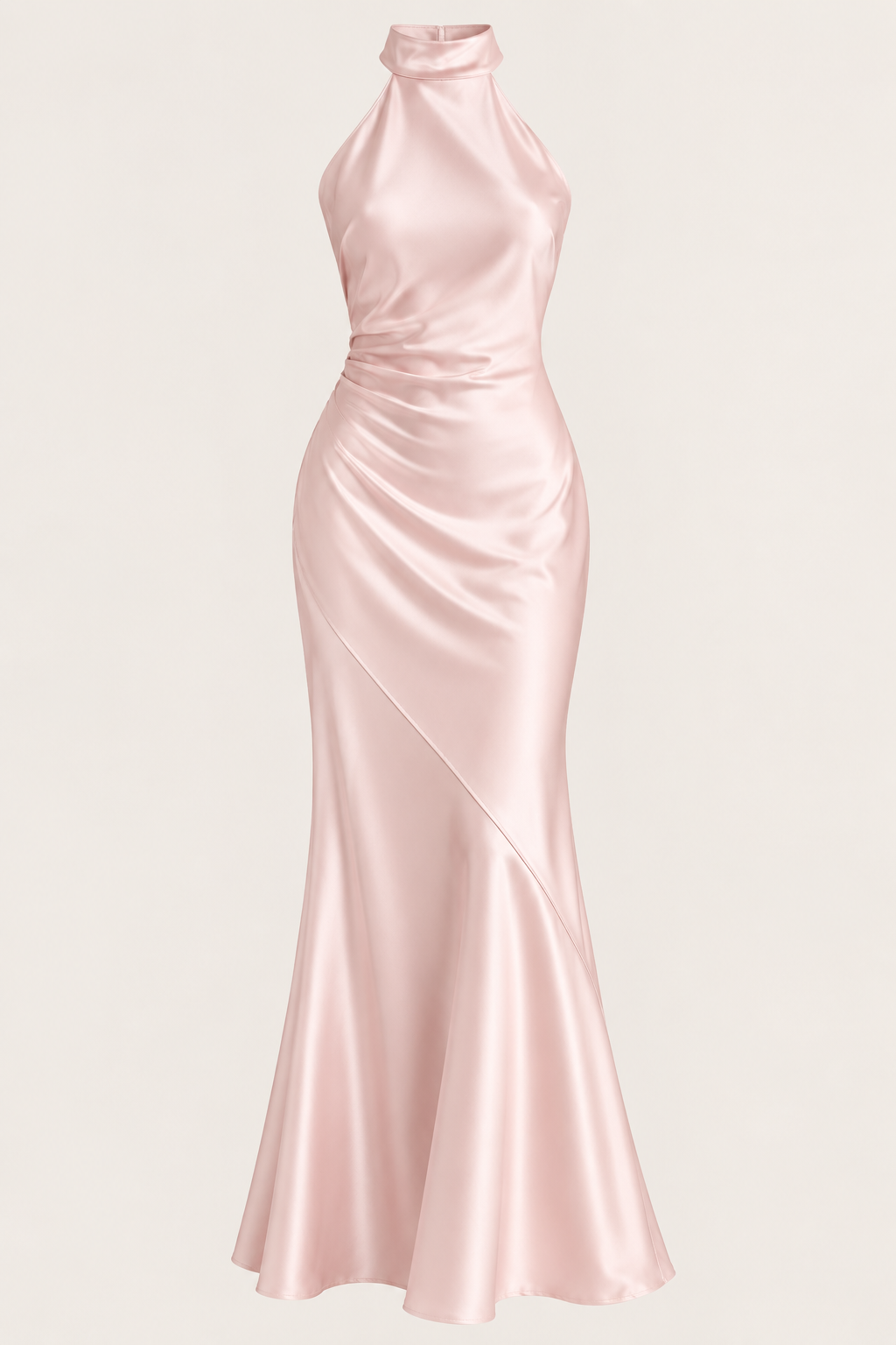 Gia Halter Dress - Blush