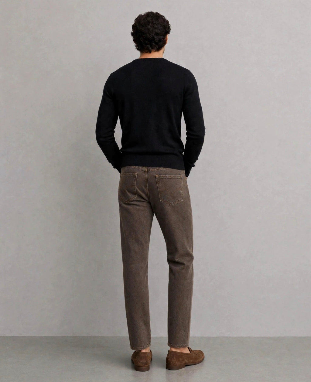 Roma Washed Brown Jean